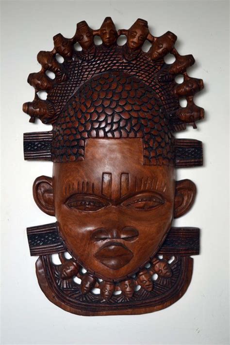 African Art Yoruba Mask Africa Afrocentric By Boriquahafrikanah 575