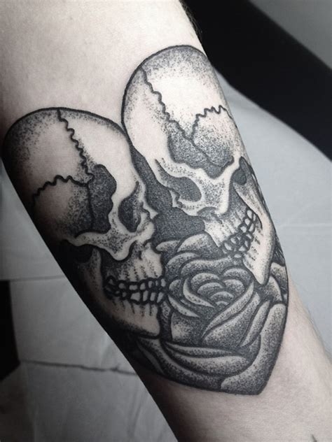 Here view lover tattoo designs and love tattoos.how to choose perfect tattoo designs for lovers for more tattoo designs of lover visit tattoooz.org. skulls and roses love tattoo - Design of TattoosDesign of ...