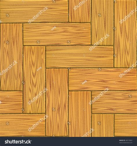 Wood Floor Tileable Seamless Texture Stock Illustration 46519963