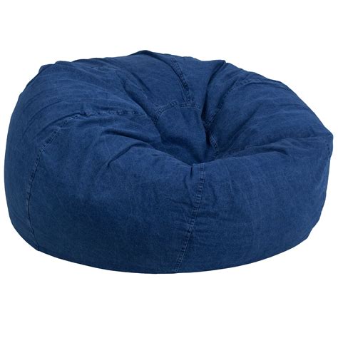 Living Room Oversized Bean Bag Chair Cozy Meets Glam Oversized Bean Bag Couch All Products