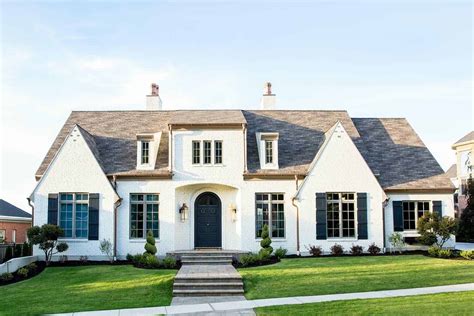 A large open floorplan allows for transitional living. Decadent home in Utah blends French farmhouse with ...