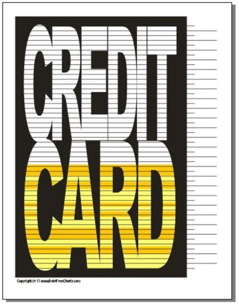 Maybe you would like to learn more about one of these? Credit Card Debt Payoff Chart - Debt Free Charts