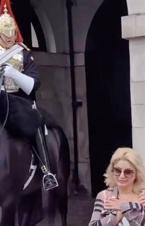 Tiktok Video Shows Queens Guard Yelling At Tourist After She Touched