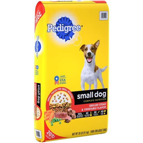 Pedigree dry dog food for big dogs. Pedigree® Small Dog Complete Nutrition Grilled Steak ...