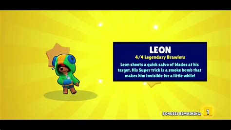 Leon guide in the brawl stars. Unlocking Legendary Brawler *Leon* For No Reason | Brawl ...