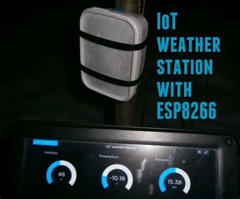 Iot Weather Station With Adafruit Huzzah Esp Esp E And Adafruit