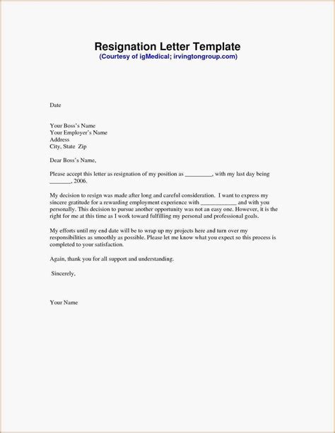 The below resignation letter examples and formats have been provided to sample different approaches to resigning as per my contract of employment, i am giving you one month's notice, and my final day of employment with. Letter of Resignation Template What Should You Write ...