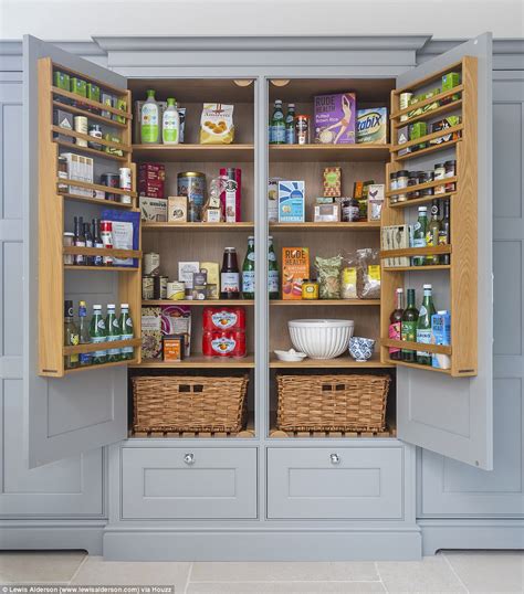Houzz Uk Reports A Huge Rise In Pantry Porn Daily Mail Online