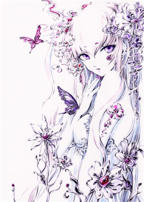 Papillon Anime Fantastique Dessins Danime Art Anime