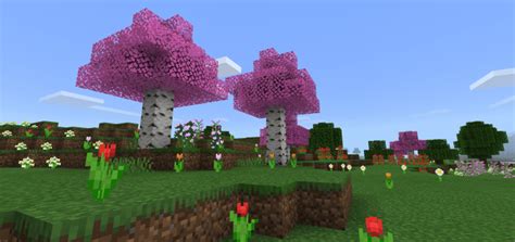 Sakura Tree Minecraft Pe Texture Packs