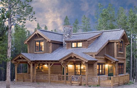 Mountain Home Exteriors Rustic Exterior Denver By Bhh Partners