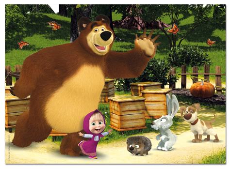 Piatti, tovaglioli, posate, cannucce e tanti altri articoli in. immagini-masha-orso