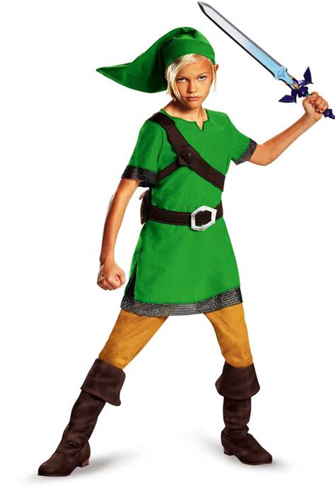 Legend Of Zelda Triforce Link Master Sword Comic Con Cosplay Costume