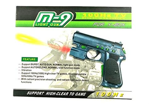 M 9 Xbox Wired Light Gun For Microsoft Xbox System Shooting Games Not