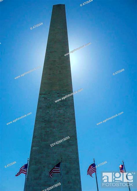The Washington Monument Is A 555 Feet Obelisk Built As A Memorial To