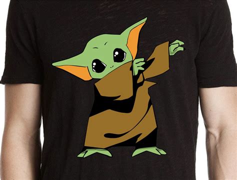 Dabbing Baby Yoda Tshirt Yoda Baby Svg Star Wars Svg Yoda | Etsy