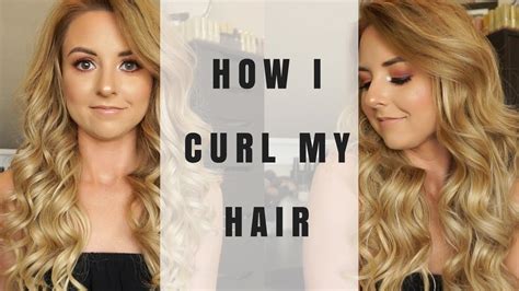HOW I CURL MY HAIR YouTube