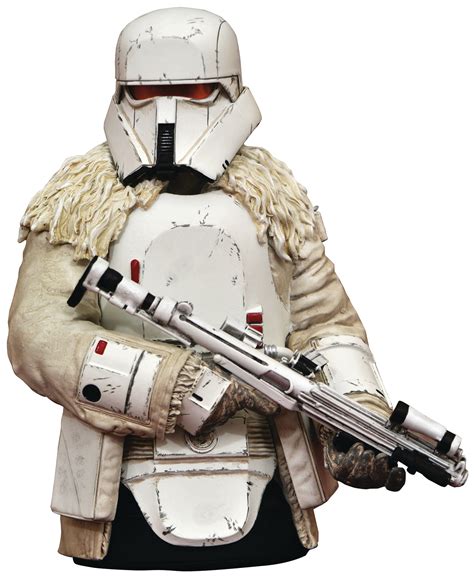 Jun192390 Star Wars Range Trooper Bust Previews World