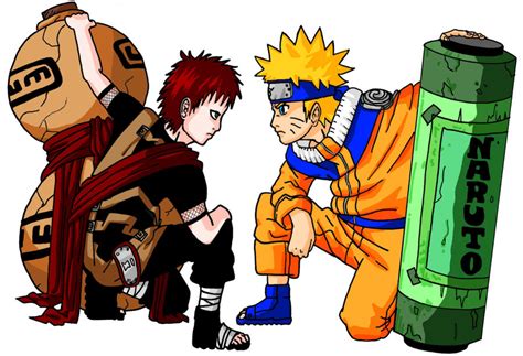 Gaara Vs Naruto By 6lm9 On Deviantart