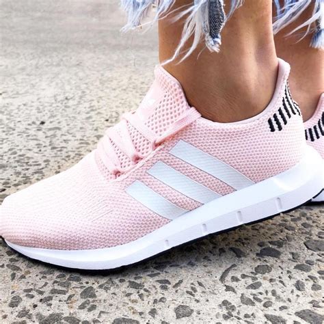 Adidas Swift Run Shoes Icey Pink Adidas Sneakers Sportstylist