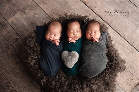 Newborn Session With Triplets Las Vegas Newborn Photographer