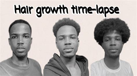 Hair Growth Time Lapse 1 Year And 6 Months Youtube