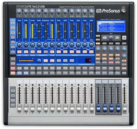 Presonus Studiolive 1602 Usb Digital Mixer Consoles Professional