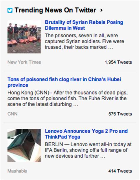 Bing News Now Features Trending Topics From Facebook And Twitter