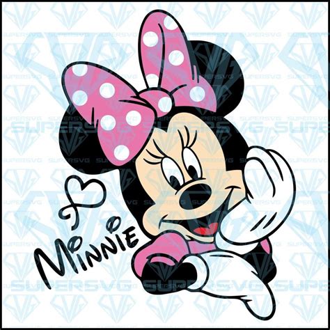 Mickey And Minnie Svg Cut File Vector Clipart Vinyl File Pdf Minnie