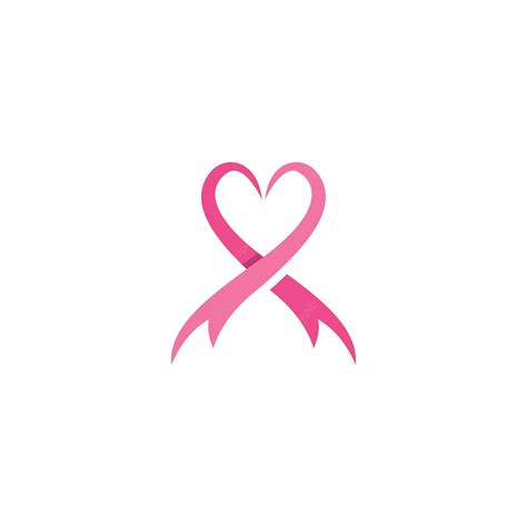 Premium Vector Breast Cancer Awareness Ribbon Logo Vector Template