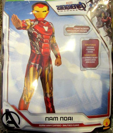 Marvel Avengers Endgame Iron Man Costume And Mask