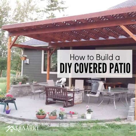 Build A Patio Cover Patio Cover Free Diy Plans Howtospecialist How To