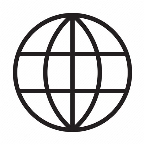 Global Globally Globe Internet Map Network Traveling Icon