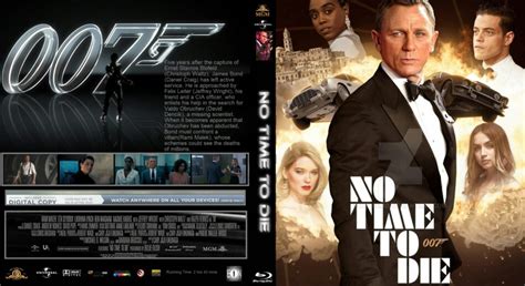 No Time To Die 2021 Custom R0 Blu Ray Cover And Label Dvdcovercom