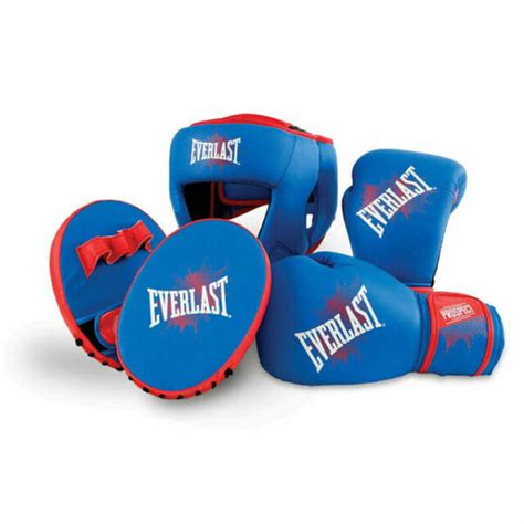 Everlast P00001647 Prospect Youth Complete Boxing Kit Blue For Sale