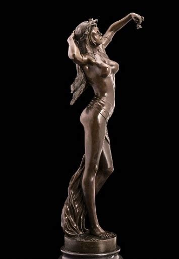 Escultura Art Stica De Bronce Cobre M Rmol Belleza Desnuda Artesan A Decoraci N Estatuilla