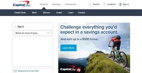 Capital One Capital One Business Person Bank