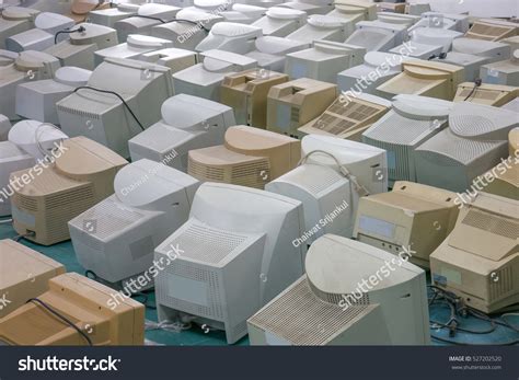 Old Crt Monitor Stock Photo Shutterstock