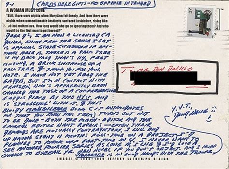 Welcome to reddit, the front page of the internet. David Foster Wallace writes to Don DeLillo : books