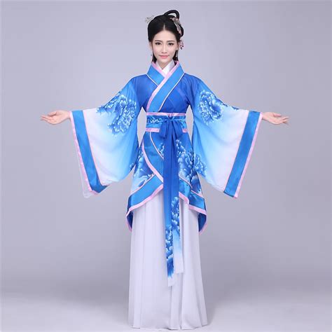 Blue Han Dynasty Clothing For Women Han Dynasty Costume Chinese Ancient