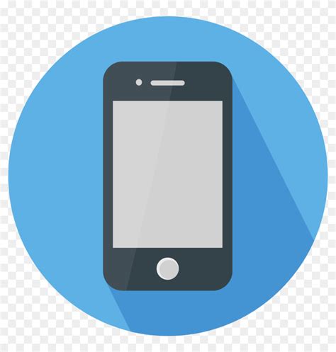 Cell Phone Icon Png Flat Design Icon Phone Flat Design Png