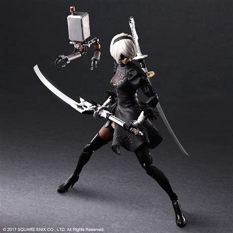 Nierautomata Play Arts Kai Action Figure 2b Yorha No 2 Type B