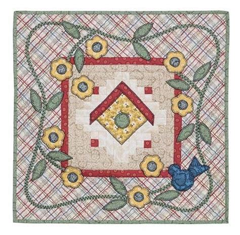 108 west brubaker valley road lititz, pa. Thimbleberries Log Cabin Birdhouse Wall Quilt Kit | Wall ...