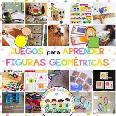 Juegos didácticos para niños de preescolar; 50 Actividades Educativas para Aprender Figuras ...