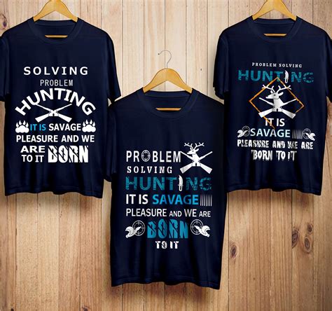 Hunting T Shirt Design Bundle On Behance