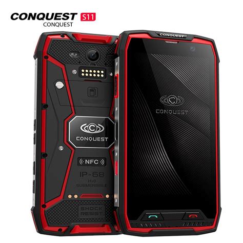 Conquest S11 64gb Rom Rugged Phone Ip68 Android 70 Mtk6757 Octa Core