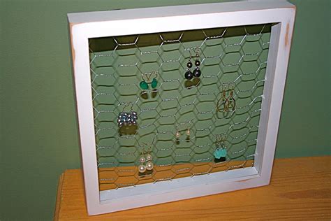 Little And Lovely Diy Earring Display