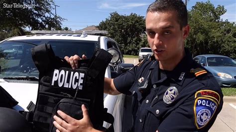Euless Police Get New Heavy Body Armor Kits Youtube