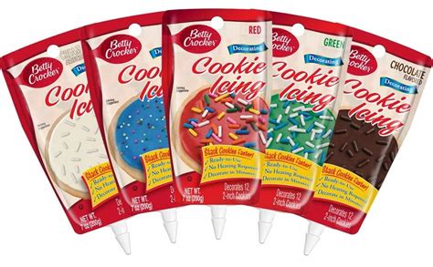 Betty Crocker Cookie Icing Green 7 Oz Pouch Grocery