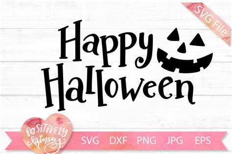Happy Halloween Svg Dxf Png Eps  Spooky Svg Kids Cut File